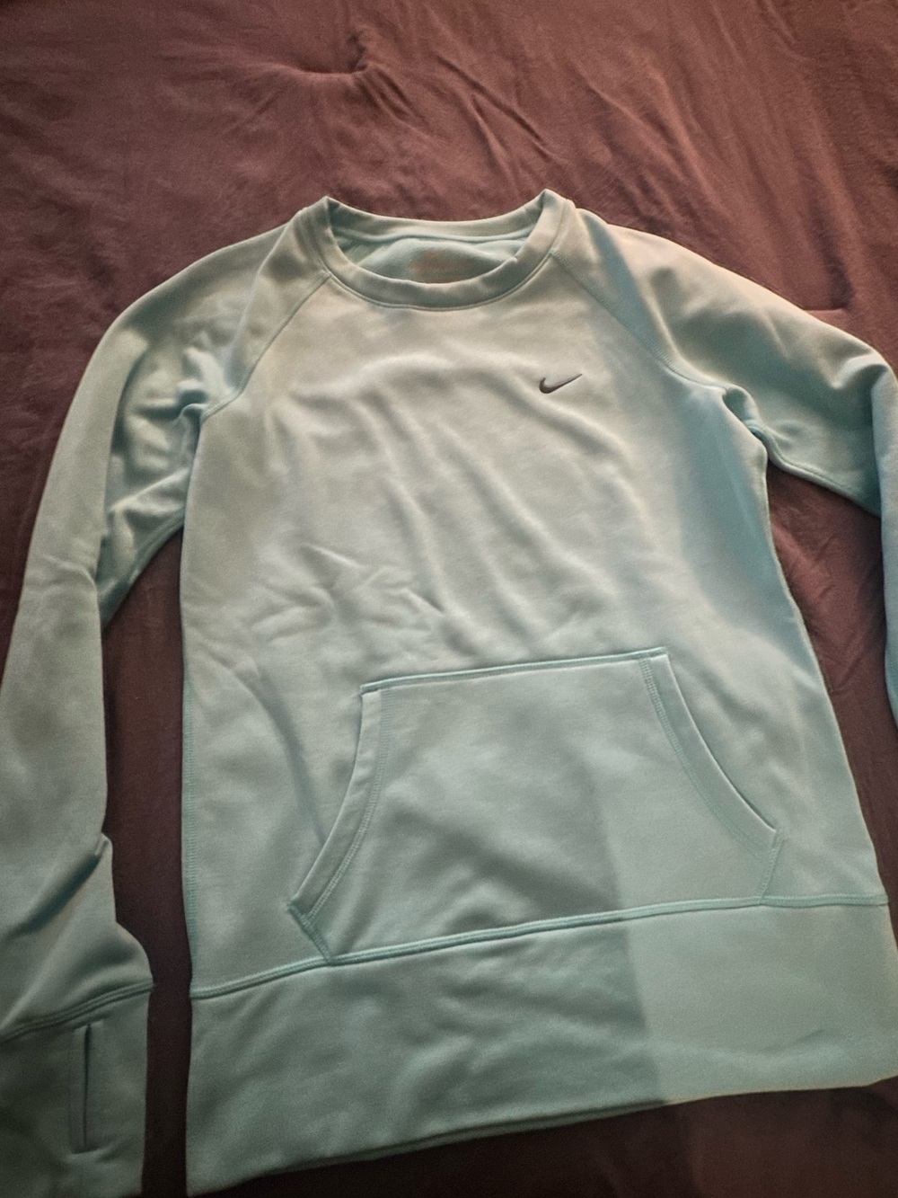 Nike Therma-Fit Light Aqua Pullover Sweatshirt